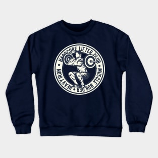 Hardcore Lifter Club Muscle Builder Heavy Iron Crewneck Sweatshirt